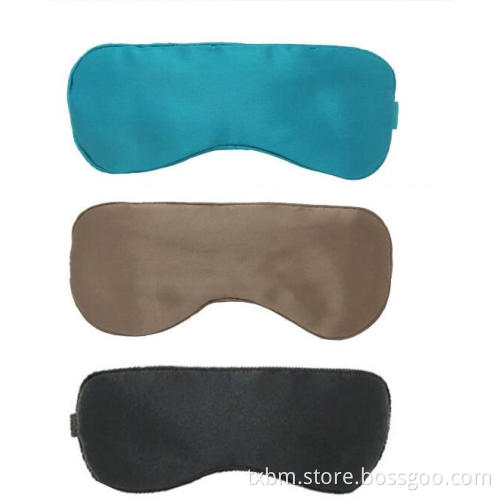 100% silk eye mask, adjustable belt for adult